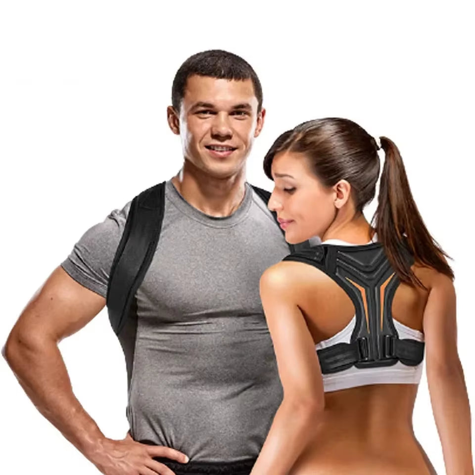 LOOGDEEL Back Posture Scoliosis High Low Shoulder Breathable Anti-Hunchback Corrective Belt Sitting Invisible Corrective Belt